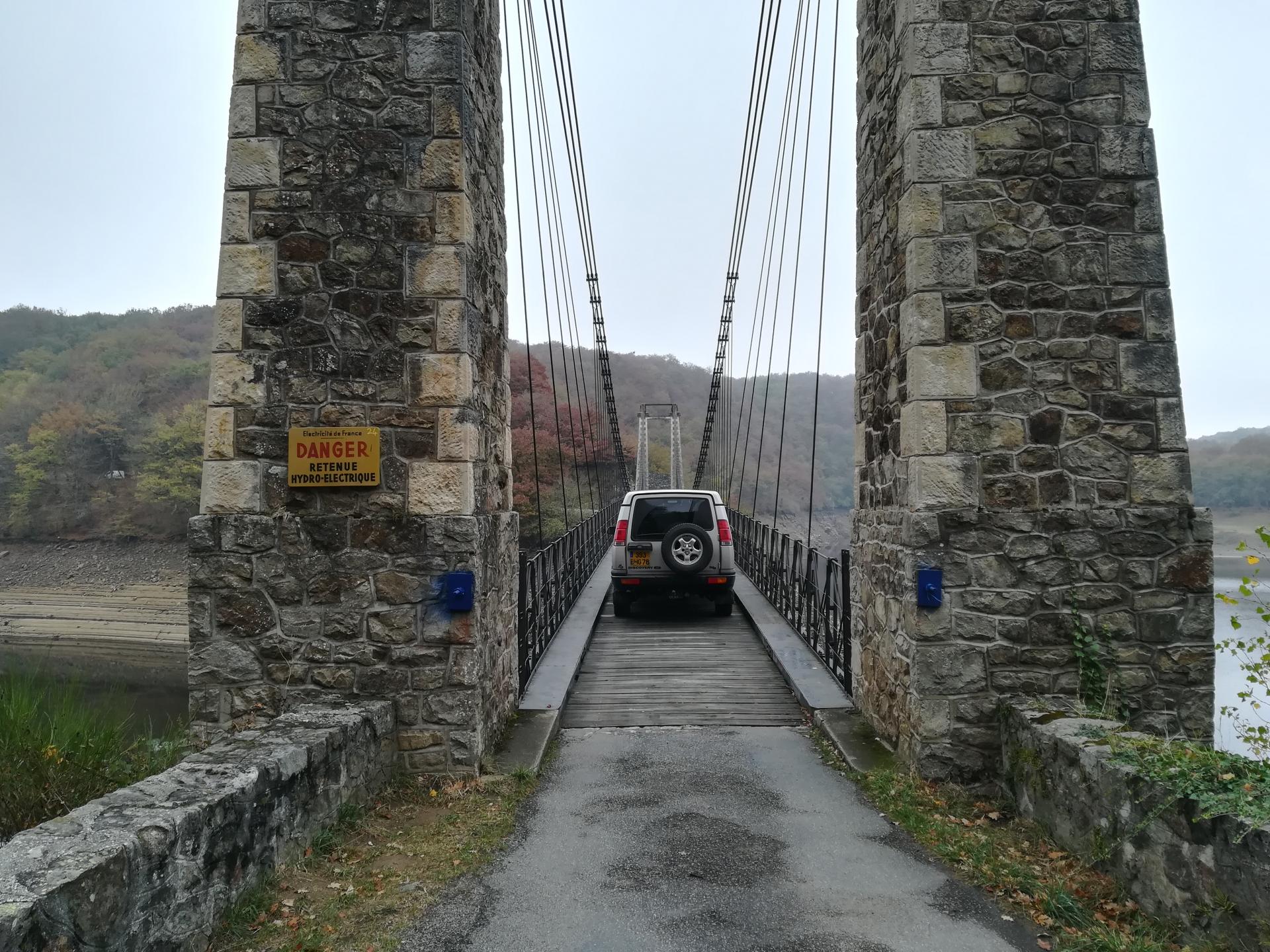 Pont suspendu de Budelière